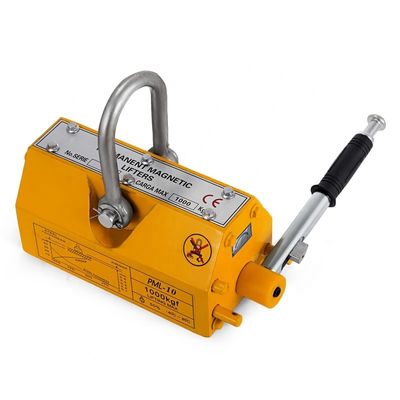 55.5kg Totengewicht PML-1000 Wechselbarer Handgesteuerter Hebemagnet für Industrie
