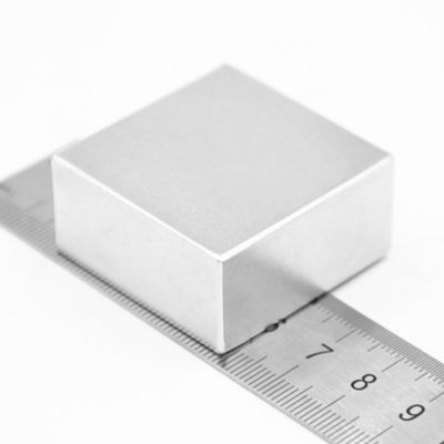 Sinterterter Seltenerdmagnet Probe Mächtiger Permanenter Magnetischer Quadratmagnet 50*50*25