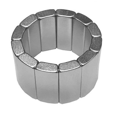 Hauptmaterialien NdFeB Hochfestigkeitsmagnet 35SH für die Anpassung von BLDC-Motorrotoren