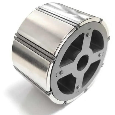 Windturbinengenerator N42UH Neodym-Bogensegment-Motormagnet mit Nickellack