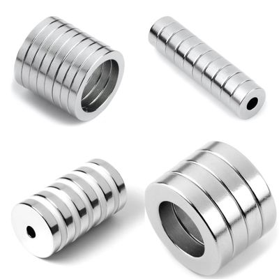 15-20 Tage Probezeit Silberbeschichtung N52 NdFeB Magnetbogen Block Ring Disc Magnet