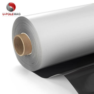 Kautschukmagnetrolle Weißes PVC/permanente Magnetplattenrolle/Material der Magnetrolle