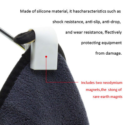Block Ndfeb Neodymium Magnet Custom Magnetische Golf Waffel Handtuchmagnete für Golfclubs