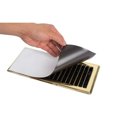 0.5-1mm Dicke Hochfestigkeit Magnetventilationsabdeckung mit weißem PVC-Beschichtung