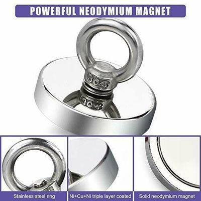 Schraubgröße M10 starker einseitiger Fischermagnet Superstarker magnetischer Fischer Satz Dauer