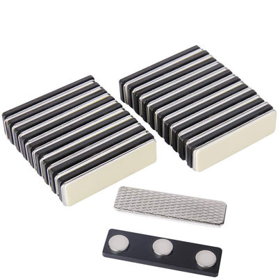 3m selbstklebende Rückendeckung Kunststoff-Namenmarke 12g Drei-Scheiben-Magnete Stang-Magnet