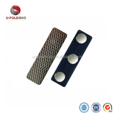 3m selbstklebende Rückendeckung Kunststoff-Namenmarke 12g Drei-Scheiben-Magnete Stang-Magnet