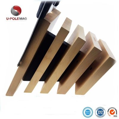 Personalisiertes Logo Nachhaltiges Holz Küchenmagnetisches Messer Blockhalter für Nachhaltiges