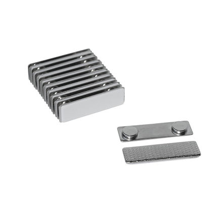 Magnetische Namensmarke aus Edelstahl mit ±1% Toleranz und langlebiger Neomagnet