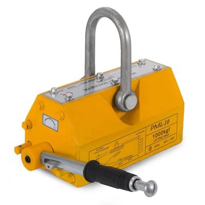 55.5kg Totengewicht PML-1000 Wechselbarer Handgesteuerter Hebemagnet für Industrie