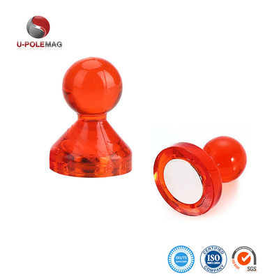11mm Dia Pot Form Magnetische Push Pins für Büro-Karten in farbenfrohem Design