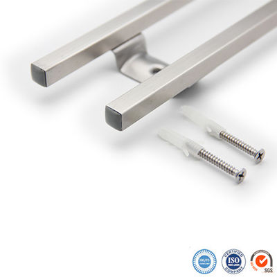Robuste und langlebige 18 Zoll quadratische Rohre aus Edelstahl Magnetmesserhalter mit Haken