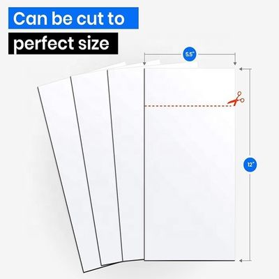 Magnetische Lüftungsabdeckungen 5,5&quot; x 12&quot; Weiß für Boden- oder Deckenlüftungen und Luftregister