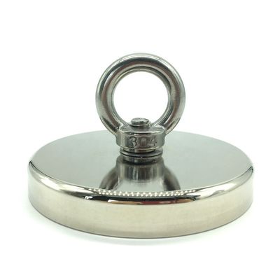 Dia 60mm 350lbs Kraft Neodym-Magnet-Fischerei-Kit mit D10mm x L10M Seil Größe