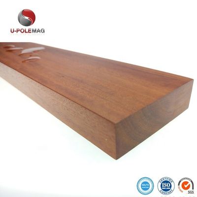NdFeB-Magnetmaterial 16-Zoll Walnuss Holz Magnet Messer Halter Magnet Bar Küche