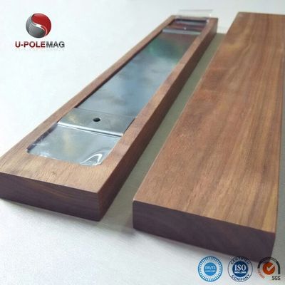 NdFeB-Magnetmaterial 16-Zoll Walnuss Holz Magnet Messer Halter Magnet Bar Küche