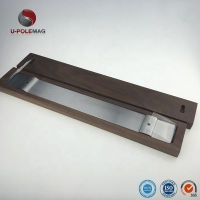 NdFeB-Magnetmaterial 16-Zoll Walnuss Holz Magnet Messer Halter Magnet Bar Küche