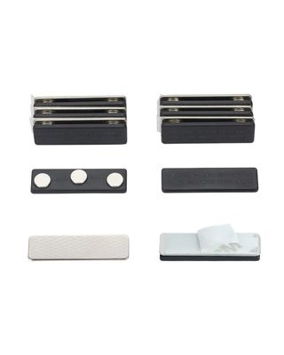 Block Magnetische Namensmarke Toleranz ± 1% Kunststoff-Namenmarke mit magnetischer Anlage
