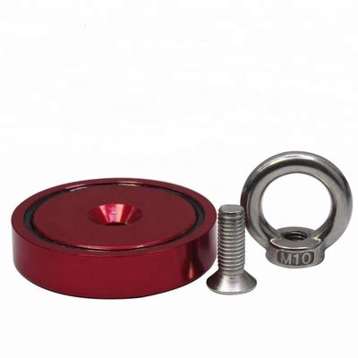 UPN04-75 350 lbs Neodym-Fischmagnet mit Augenschraube und /-0,1 mm Toleranz Hakentyp