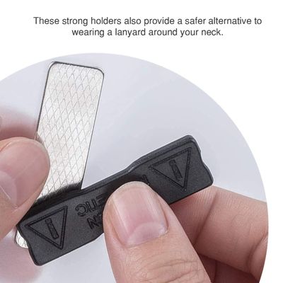 Block Magnetische Namensmarke Toleranz ± 1% Kunststoff-Namenmarke mit magnetischer Anlage