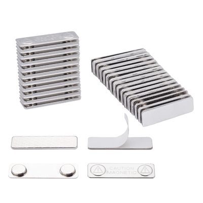 310g 45x13mm selbstklebender Schaum starker magnetischer Namensschild mit zwei Magneten perfekt
