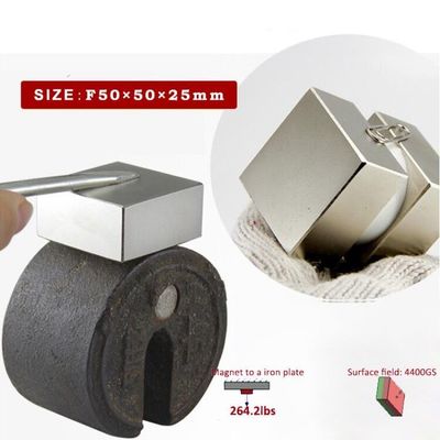 Direkt F20x20x10mm N50 N52 Rechteck Neodymiummagnet mit ISO9001 2000 Zertifizierung