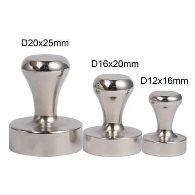 Nickelbeschichtung Neodym Magnetstahl-Push Pin für Büro und Kühlschrank