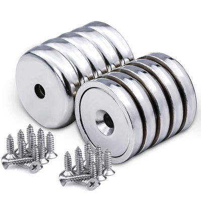 Produktionszeit Ungefähr 25-30 Tage D32x8mm Neodym-Magnetbecher mit Countersunk-Loch