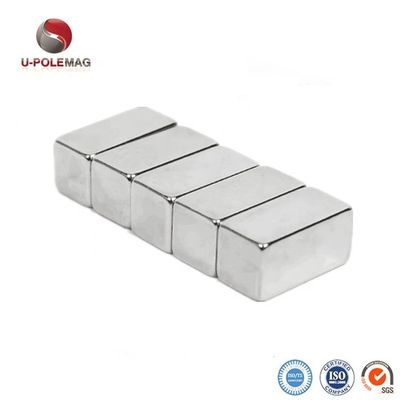 N45 Neodymiummagnet F50x50x10mm ca. 190g für industrielle und schwere Anwendungen