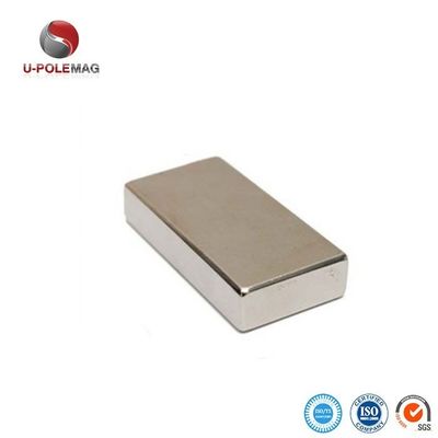 N45 Neodymiummagnet F50x50x10mm ca. 190g für industrielle und schwere Anwendungen