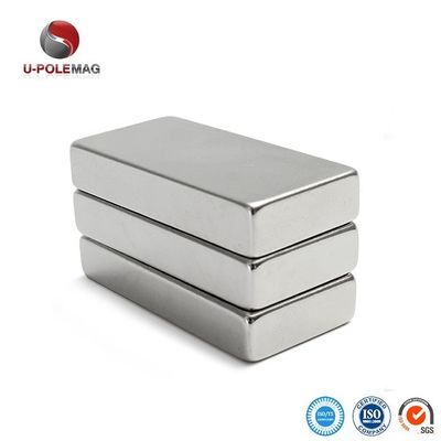 N45 Neodymiummagnet F50x50x10mm ca. 190g für industrielle und schwere Anwendungen