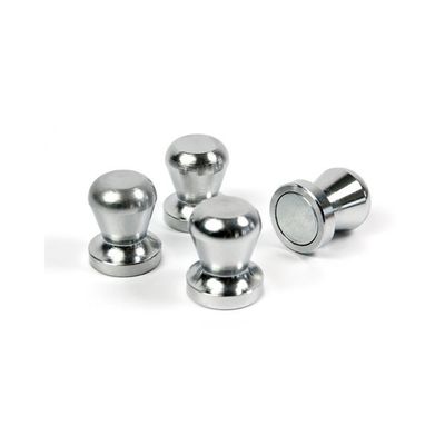 Dauernickelbeschichtung Starke Neodym-Magnet-Push-Pins für Silberkühlschrankmagneten