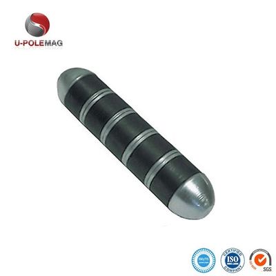 104.91g Permanenter Ferrit-Kuhmagnet Schwarzer Pulvermantel Industrie-Magnet 3" X 0,67" X 0.65