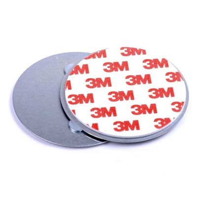 Starker Neodymium-Rauchmeldermagnet mit Zinkbeschichtung und 3M-Klebstoff
