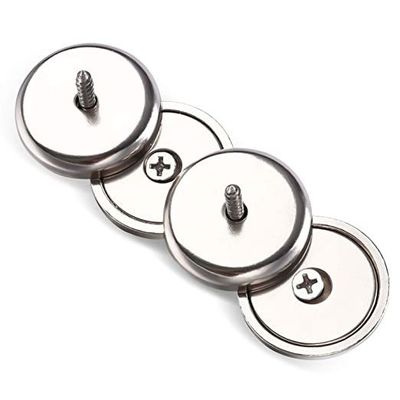 Neodym-Magnet N52 Rundbasis mit Gegen-Sunk-Loch ±0,05MM Toleranz Starker Magnet