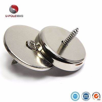 Neodym-Magnet N52 Rundbasis mit Gegen-Sunk-Loch ±0,05MM Toleranz Starker Magnet