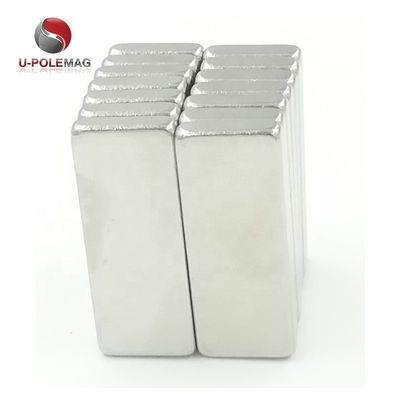 80C-220C Temperaturbeständig N52 40x20x10 Neodym-Magnet mit Nickellack