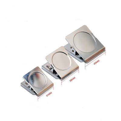 31 mm / 38 mm / 45 mm Edelstahl-Clip/Clamp Kühlschrankmagnete für Zuhause oder Büro