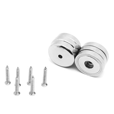 Gegenbohrloch NdFeB Topfmagnet D16MM /- 0 Toleranz Nickelplattierte Ni-Cu-Ni-Beschichtung
