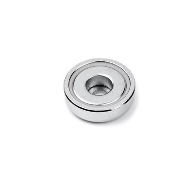 Verarbeitungsdienst Gegensinkung 9mm N52 Neodym Flat Pot Magnet mit und gut