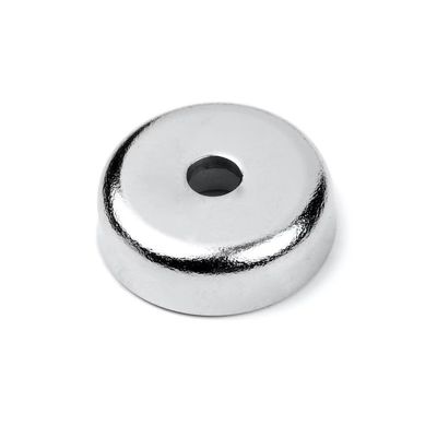 Verarbeitungsdienst Gegensinkung 9mm N52 Neodym Flat Pot Magnet mit und gut