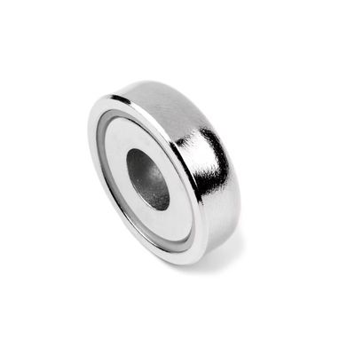 Verarbeitungsdienst Gegensinkung 9mm N52 Neodym Flat Pot Magnet mit und gut
