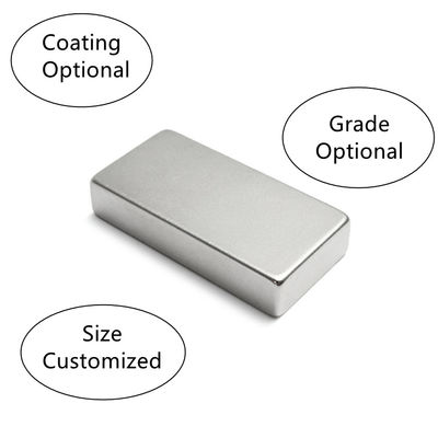 100x50x20 mm Seltenerdmagnet mit Schneidedienst Direkter NdFeB-Rechteckmagnet