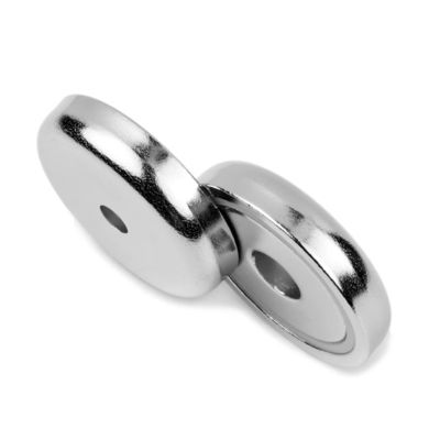 D42mm Topfmagnet mit rundem Neodymium-Magneten und starker Verschiebungskraft
