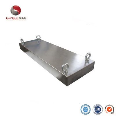 Industriemagnet Permanentmagneten 304 SS für individuelle starke magnetische Trennplatte