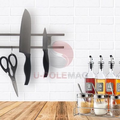 Magnetische Messerröhre aus Edelstahl für Küchenutensilien und Messerlager