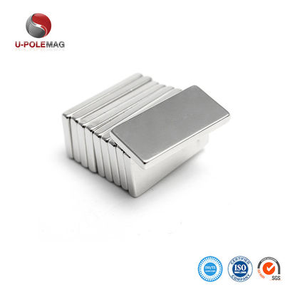 Großflächige, dünne, flache, superstarke Neodym-Magnetplatte N52 40x20x10 mm für den Generator
