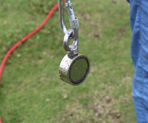 Kraftvoller doppelseitiger N52 Fangmagnet mit 1000lbs Zugkraft und 75mm Durchmesser