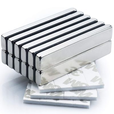 Leistungsstarker 2,5'x0,4'x0,2' N45 Neodym-Magnet in Rechteckform