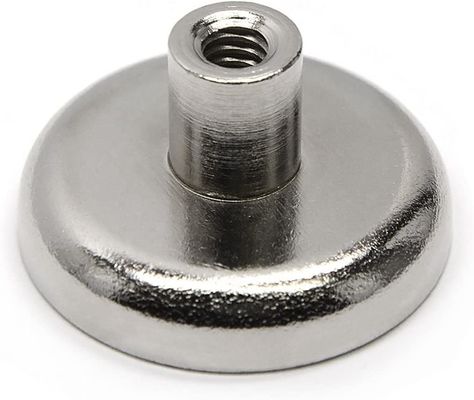 Zusammengesetztes Material Rund NdFeB Magnet Neodym Pot Magnet D60mm mit 160kg Kraft